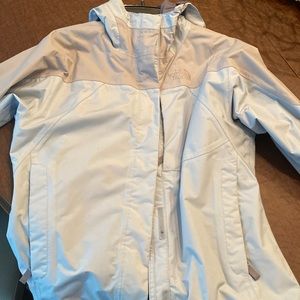 Girls Large North Face raincoat